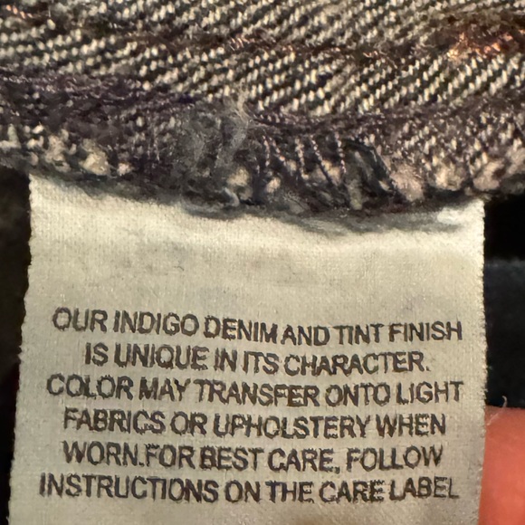 🎀 Jessica Simpson Kiss Me Super Skinny blue jeans size 29 - Picture 6 of 7